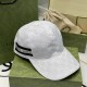 Gucci (Gucci) classic original single baseball cap     counter 11 open mold customized, the highest version, the original canvas material   head layer cowhide, cotton lining, light and breathable! In-kind shooting, four 