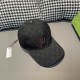 Gucci baseball cap.With box bag, Gucci (Gucci) new original single baseball cap, art word embroidery, 11 open mold customized, heavy embroidery, details comparable to the counter, the original canvas material   head laye