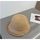 Gucci Gucci Straw Hat, Horseshoe Button Rolled Bowler Hat Foldable, Head Circumference 57cm