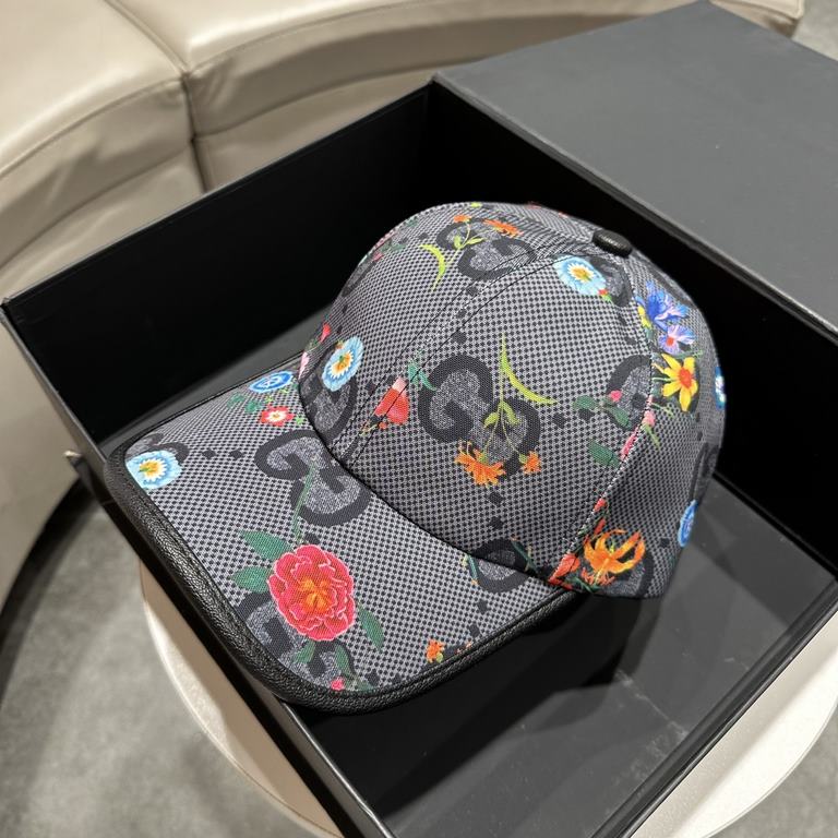 [GUCCI Gucci baseball cap  , counter new simple and very trendy! Casual sports models, classic production, super good with clothes!