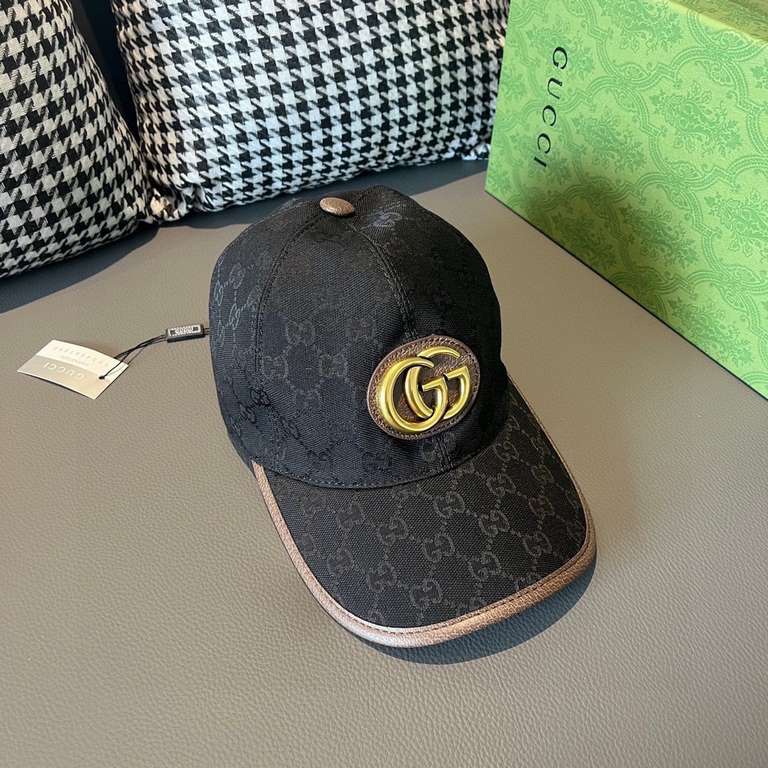 Gucci baseball cap, metal double G, the latest counter models.With packaging cloth bag, Gucci (Gucci) new original single baseball cap, metal double G, the latest models of the counter, 11 open mold customized, genuine o