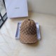 Gucci New Jacquard Letter Baseball CapClassic jacquard letters, never die of fashion!Ins bloggers concave modeling small single product