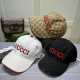 Gucci (Gucci) classic original single baseball cap, double G denim jacquard, retro design, counter 11 open mold order! Original denim fabric   head layer cowhide, lightweight and breathable! In-kind shooting, men and wom