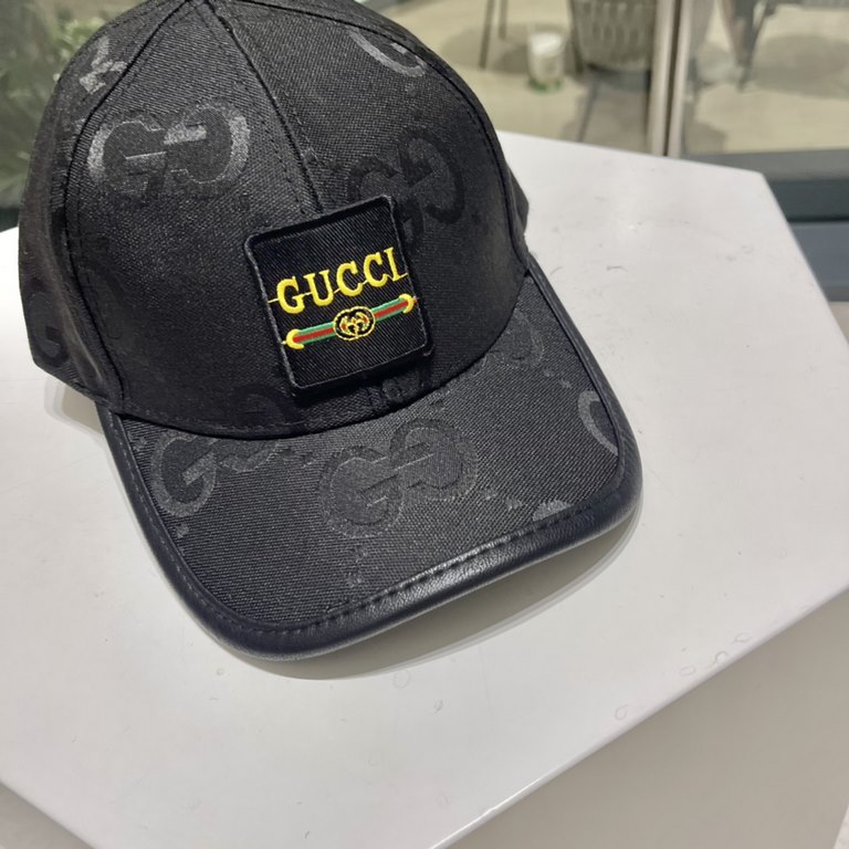 GUCCI Gucci 2023 new simple baseball cap, very trendy! Casual and sporty model, classically made, super good with clothes!