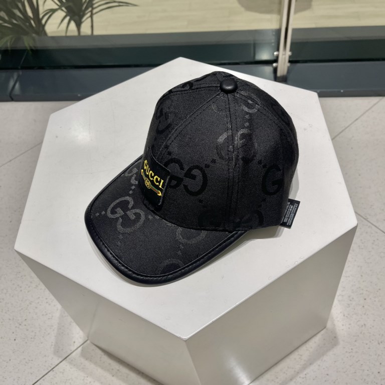 GUCCI Gucci 2023 new simple baseball cap, very trendy! Casual and sporty model, classically made, super good with clothes!