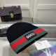 [Gucci GUCCI official website classic models, small red book explosion! 70 percent wool, 30 rabbit hair knit cap! Men and women with the same models, thickened more warm, fashionable and popular   texture first-class, th