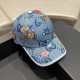 [GUCCI Gucci baseball cap  , counter new simple and very trendy! Casual sports models, classic production, super good with clothes!