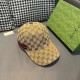 Wannabe classic model new color shipment!With box cloth bag, Gucci (Gucci) classic original single baseball cap     counter 11 open mold customized, the highest version, the original canvas material   head layer cowhide,