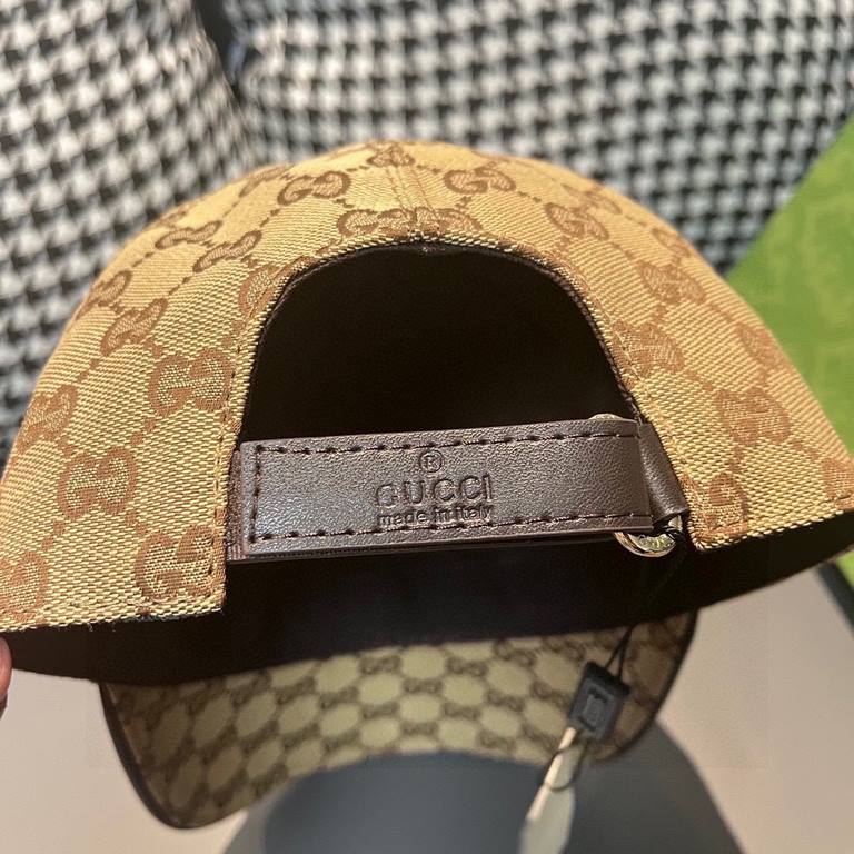 With box bag, Gucci (Gucci) new original single baseball cap, tiger head webbing, 11 open mold customized, heavy embroidery, details comparable to the counter, the original canvas material   head cowhide, the quality is 