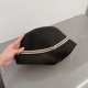 ￥Gucci Gucci New Straw Hat, Rolled Sun Hat, Black Khaki Two Colors, Head Circumference 57cm