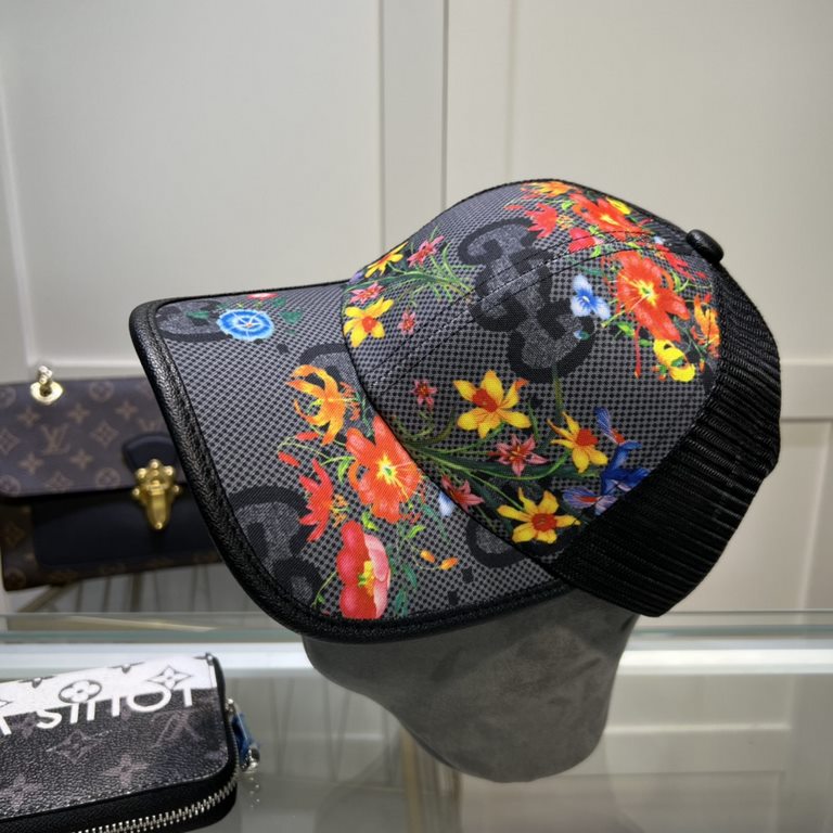 P Gucci baseball cap  GUCCI  official net new, mesh cap baseball cap, the original single quality of the fire attack    The craft is very exquisite High-grade atmosphere upscale! Low-key luxury, easy to carry!