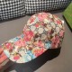 GucciWith box bag, Gucci (Gucci) new original single baseball cap, rose, 11 open mold customized, dark pattern small double G, details comparable to the counter, the original canvas material   head layer cowhide, the qua