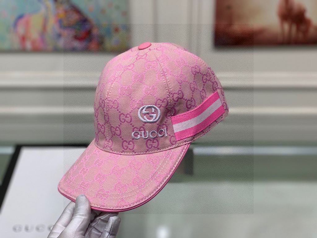 Wannabe classic model shipment!With box cloth bag, Gucci (Gucci) classic original single baseball cap    gucci small embroidery, counter 11 open mold customized, the highest version, the original canvas material   head l