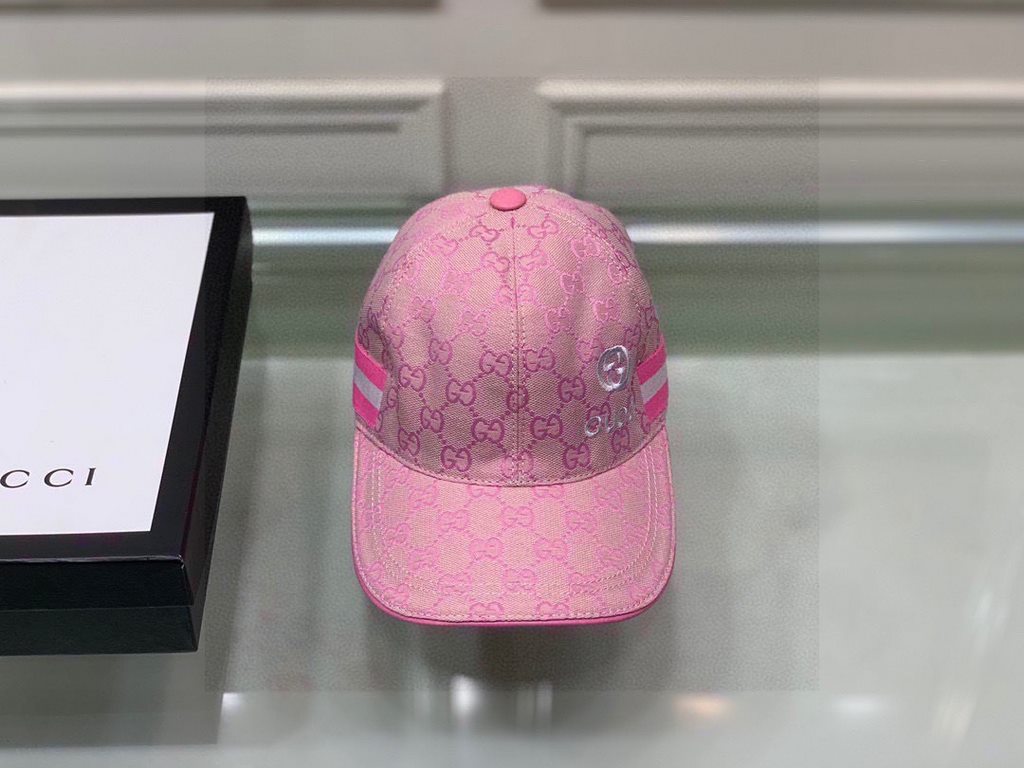 Wannabe classic model shipment!With box cloth bag, Gucci (Gucci) classic original single baseball cap    gucci small embroidery, counter 11 open mold customized, the highest version, the original canvas material   head l