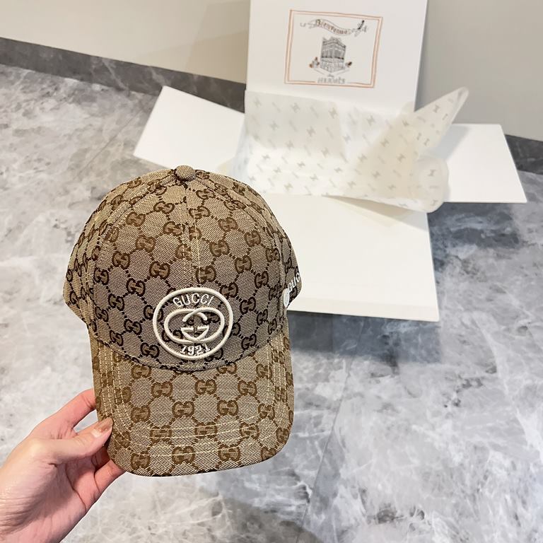 Special price   with dust bag. [GUCCI Gucci] 2024 early spring new heavy embroidery baseball cap, counter classic models, unisex