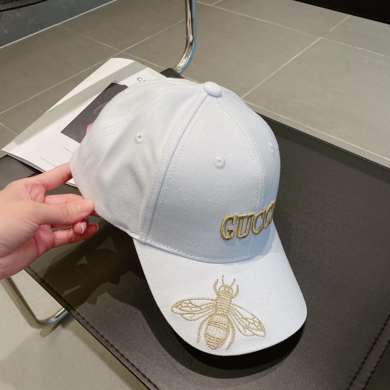 Gucci Gucci 23 years new baseball cap, duck tongue cap, men's and women's baseball cap, head circumference 57cm