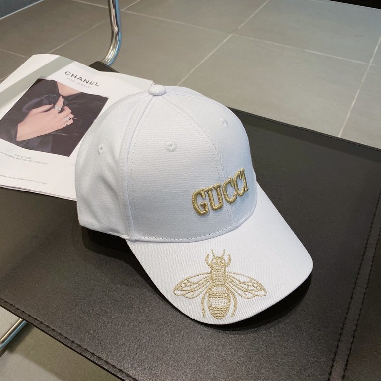 Gucci Gucci 23 years new baseball cap, duck tongue cap, men's and women's baseball cap, head circumference 57cm