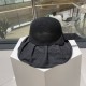 GUCCI Gucci new sun hat female summer UV large brim beach fisherman hat face shielding sunscreen UV color gel sun hat