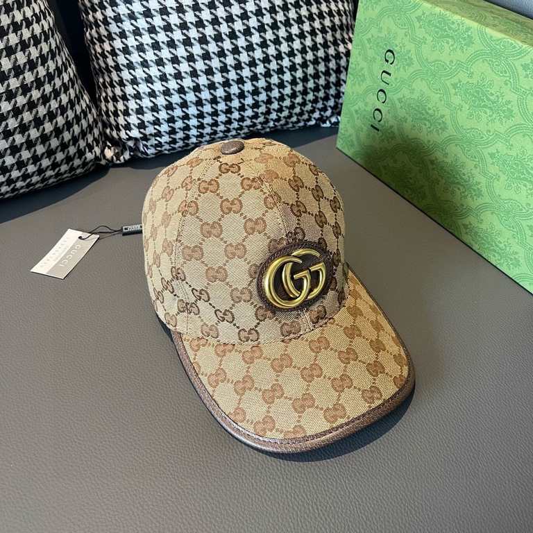 Gucci baseball cap, metal double G, the latest counter models.With packaging cloth bag, Gucci (Gucci) new original single baseball cap, metal double G, the latest models of the counter, 11 open mold customized, genuine o