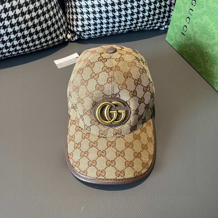 Gucci baseball cap, metal double G, the latest counter models.With packaging cloth bag, Gucci (Gucci) new original single baseball cap, metal double G, the latest models of the counter, 11 open mold customized, genuine o