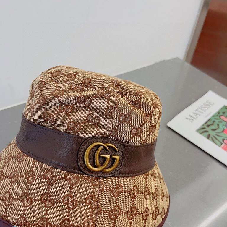 ￥Gucci Gucci original single fisherman hat, counter models, men and women, head circumference 57cm