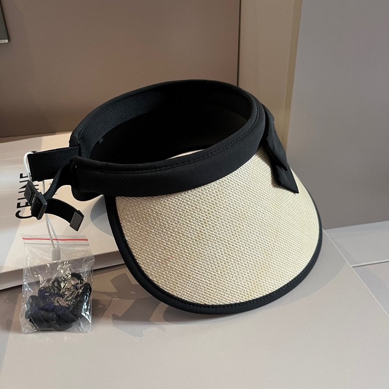 ￥Gucci Gucci Sun Shade Hairband, Straw Sun Hat