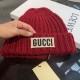 Special  Gucci Cropped Knit Wool HatFor those who have a square face with little hair volume and a flat scalp, look here!Fall and winter wool hat must choose coarse knit! The elasticity of the hat makes it perfect for fl