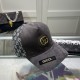 Gucci Gucci new original baseball cap in original canvas, lightweight and breathable! Base head circumference 56, patch adjustable.