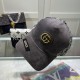 Gucci Gucci new original baseball cap in original canvas, lightweight and breathable! Base head circumference 56, patch adjustable.