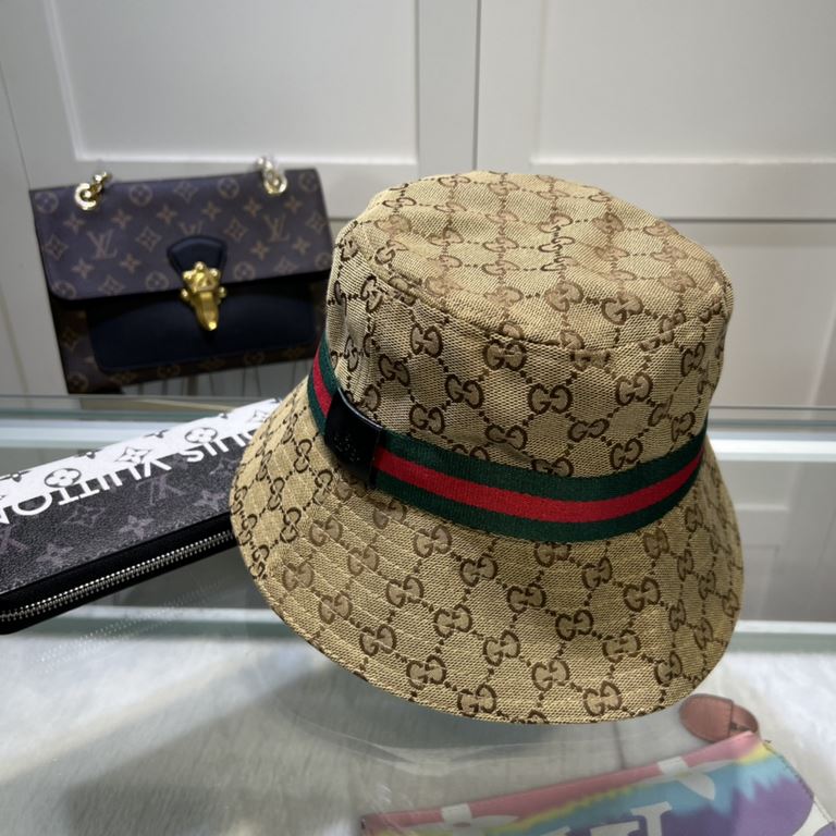 Gucci Gucci classic original single fisherman's hat, exquisite pure also grungy very feeling, cool and stylish, counter out of stock popular, quality is super!