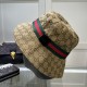 Gucci Gucci classic original single fisherman's hat, exquisite pure also grungy very feeling, cool and stylish, counter out of stock popular, quality is super!