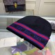 GUCCI Gucci original single hat official website new hair band decorated knitted cap, love] [love] wool cashmere double layer hat    warm and stylish, simple and generous, more fashionable high-end atmosphere!