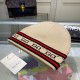 GUCCI Gucci original single hat official website new hair band decorated knitted cap, love] [love] wool cashmere double layer hat    warm and stylish, simple and generous, more fashionable high-end atmosphere!