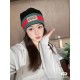 [Gucci GUCCI official website classic models, small red book explosion! 70 percent wool, 30 rabbit hair knit cap! Men and women with the same models, thickened more warm, fashionable and popular   texture first-class, th