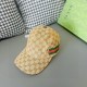 Gucci baseball cap.With box cloth bag, Gucci (Gucci) classic original single baseball cap, flower webbing, counter 11 open mold customized, the highest version, the original canvas material   head layer cowhide, lightwei