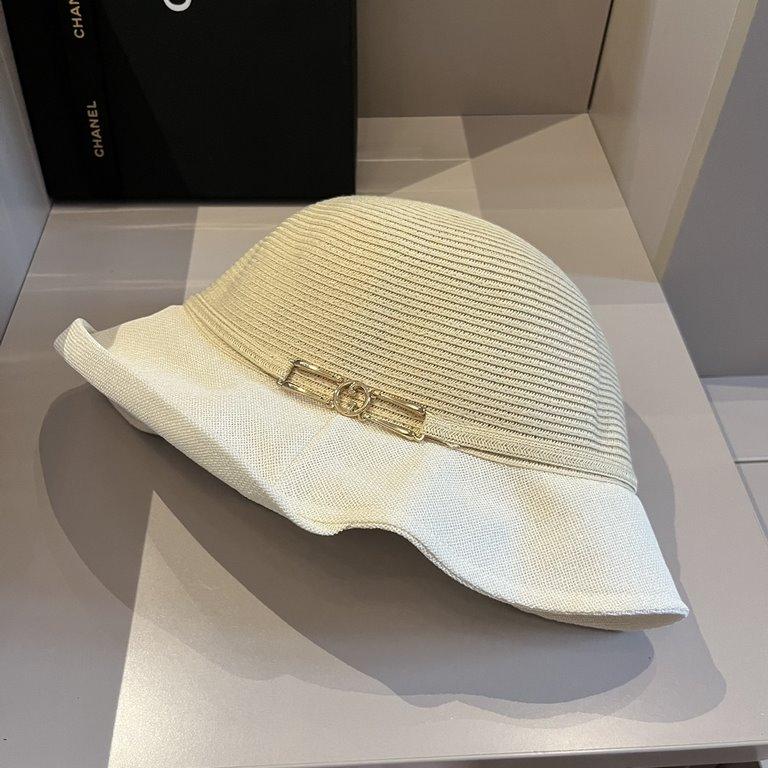 ￥Gucci Gucci New Straw Hat, Celebrity Style, Head Circumference 57cm