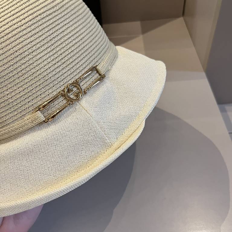 ￥Gucci Gucci New Straw Hat, Celebrity Style, Head Circumference 57cm