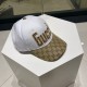 [GUCCI Gucci] 2022 counter new simple baseball cap, very trendy! Casual sports models, classic production, super good with clothes!