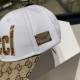 [GUCCI Gucci] 2022 counter new simple baseball cap, very trendy! Casual sports models, classic production, super good with clothes!