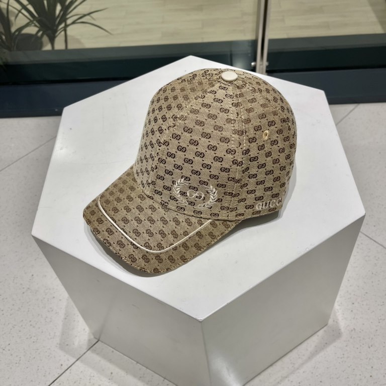 GUCCI Gucci 2023 new simple baseball cap, very trendy! Casual and sporty model, classically made, super good with clothes!