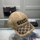 Gucci Gucci new original baseball cap in original canvas, lightweight and breathable! Base head circumference 56, patch adjustable.