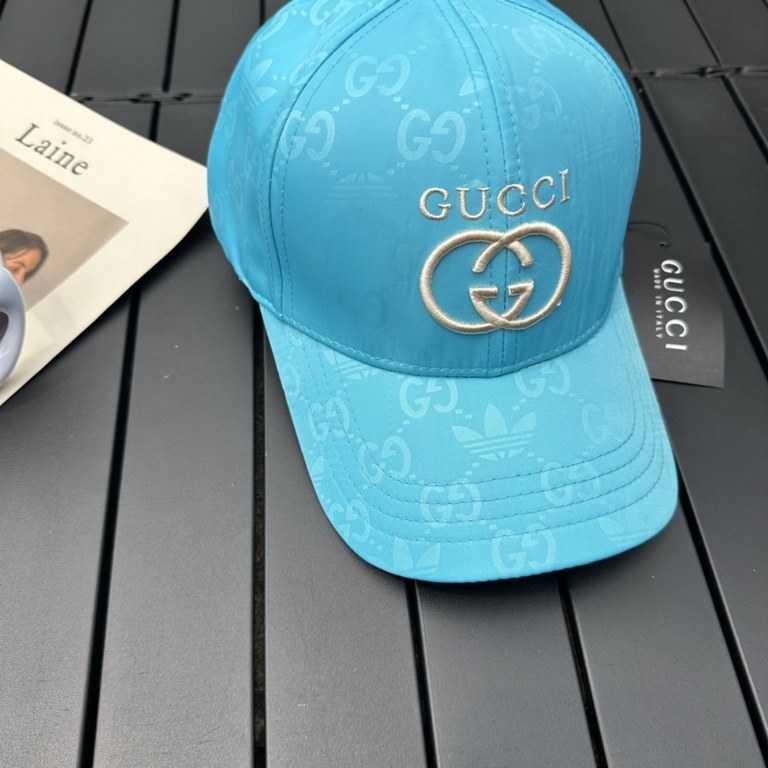 GUCCI Gucci 2023 new simple baseball cap, very trendy! Casual sports models, classic production, super good with clothes!