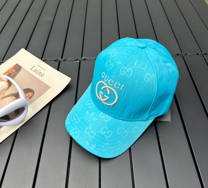 GUCCI Gucci 2023 new simple baseball cap, very trendy! Casual sports models, classic production, super good with clothes!