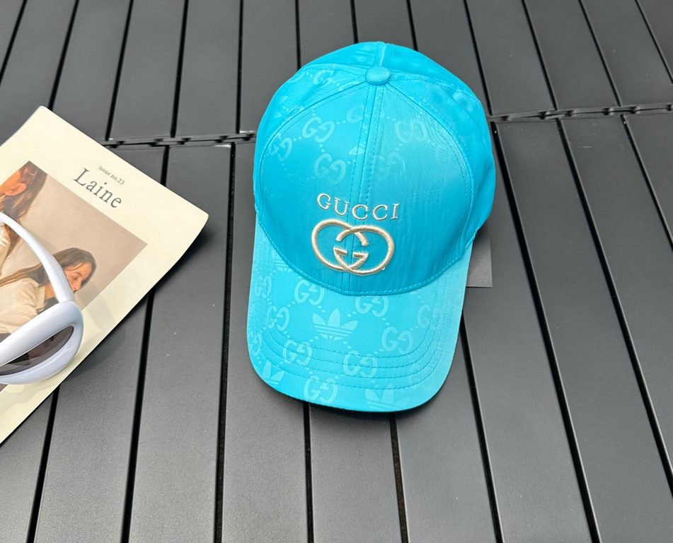 GUCCI Gucci 2023 new simple baseball cap, very trendy! Casual sports models, classic production, super good with clothes!