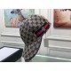 With box bag, Gucci (Gucci) new original single baseball cap, tiger head webbing, 11 open mold customized, heavy embroidery, details comparable to the counter, the original canvas material   head cowhide, the quality is 