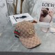 Gucci Gucci   selected duty-free welfare full logo printing duck tongue baseball cap retro leisure sunshade men and women couple models hat