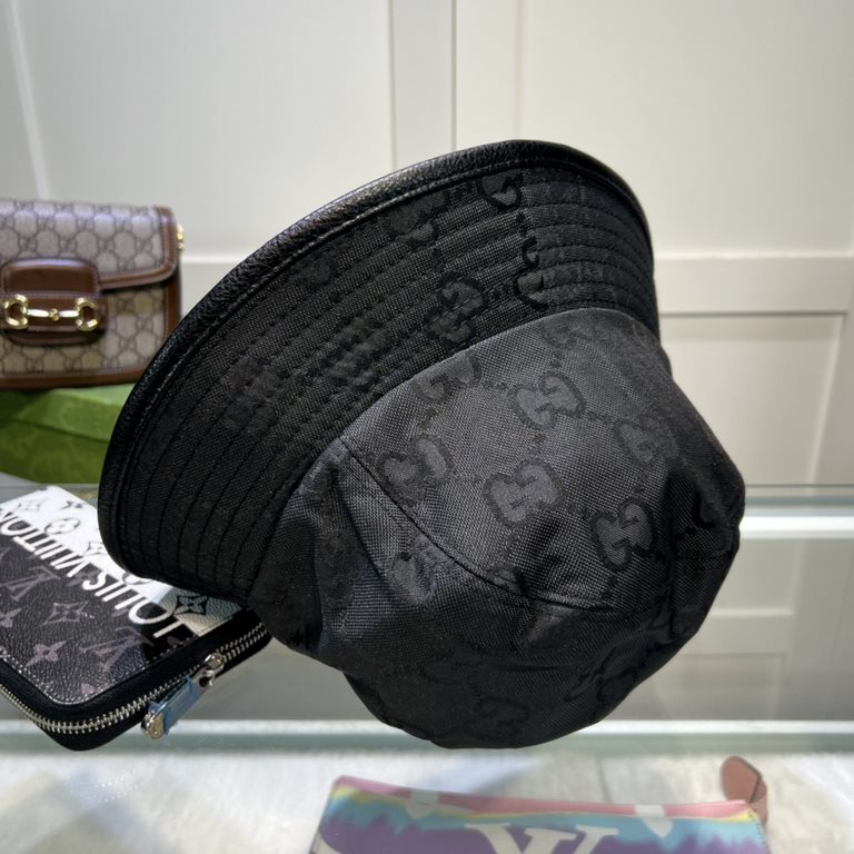 Gucci Gucci classic original single fisherman's hat, exquisite pure also grungy very feeling, cool and stylish, counter out of stock popular, quality is super!