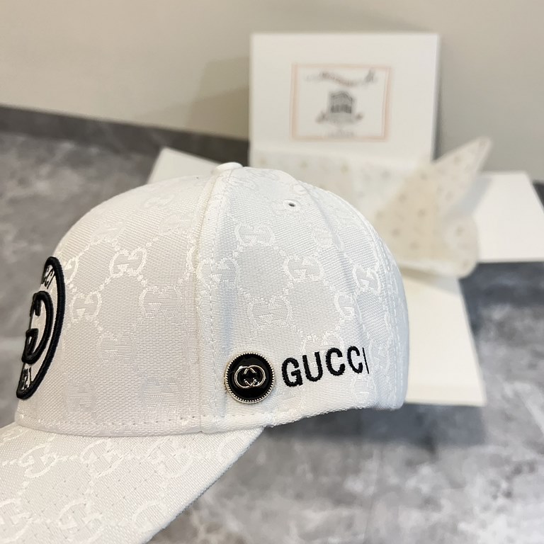 Special price   with dust bag. [GUCCI Gucci] 2024 early spring new heavy embroidery baseball cap, counter classic models, unisex