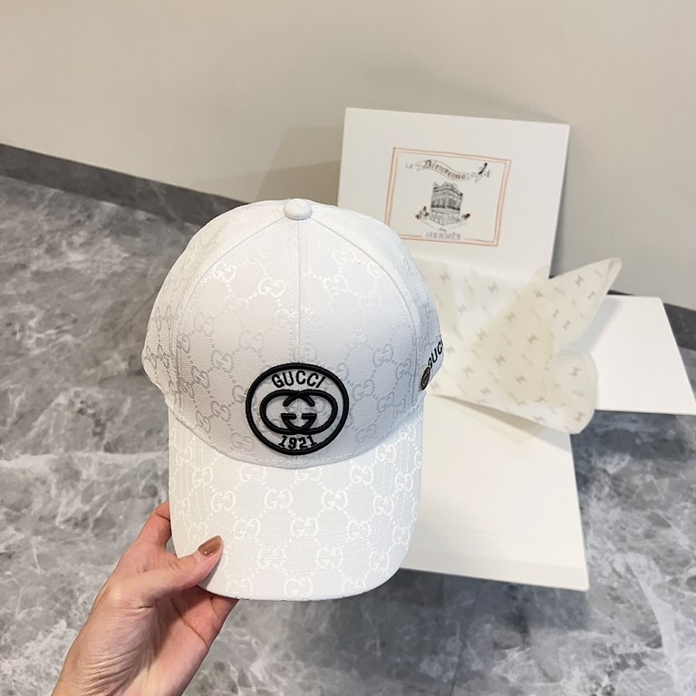 Special price   with dust bag. [GUCCI Gucci] 2024 early spring new heavy embroidery baseball cap, counter classic models, unisex