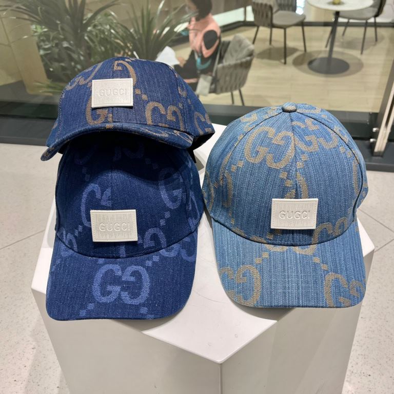 [GUCCI Gucci baseball cap  , counter new simple and very trendy! Casual sports models, classic production, super good with clothes!